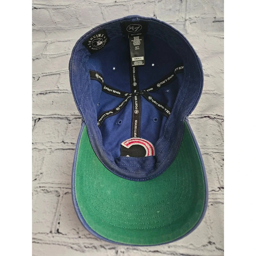 47 Brand Chicago Cubs MLB Baseball Hat Blue Small Cotton Cap